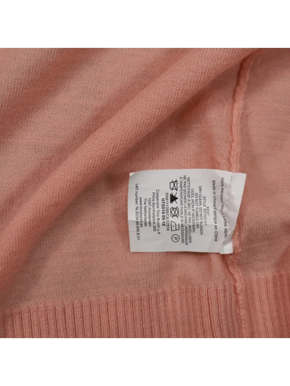 Tory Burch orders hem faint